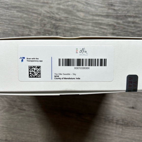 New in Box Ollie Swaddle, Sky - Picture 5 of 5